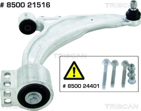 Triscan 8500 21516 - Рычаг подвески колеса autospares.lv