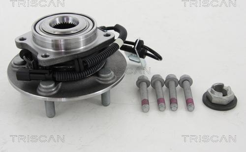 Triscan 8530 10183A - Подшипник ступицы колеса, комплект autospares.lv