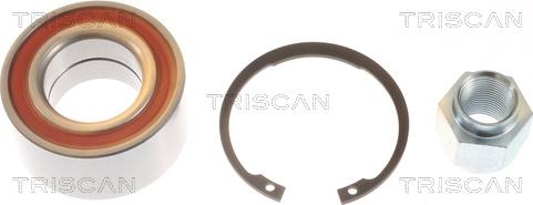 Triscan 8530 10123 - Подшипник ступицы колеса, комплект autospares.lv