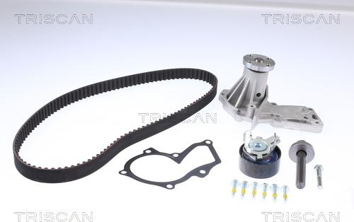 Triscan 8647 160502 - Водяной насос + комплект зубчатого ремня ГРМ autospares.lv