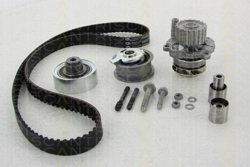 Triscan 8647 290041 - Водяной насос + комплект зубчатого ремня ГРМ autospares.lv