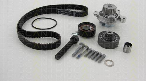 Triscan 8647 290029 - Водяной насос + комплект зубчатого ремня ГРМ autospares.lv