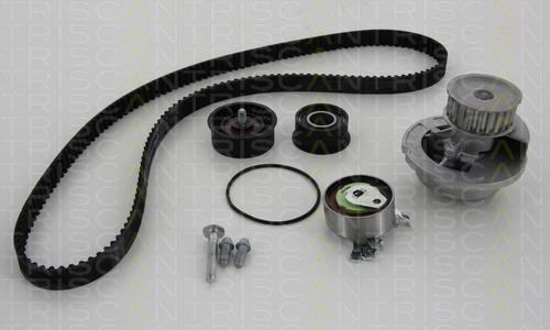 Triscan 8647 240003 - Водяной насос + комплект зубчатого ремня ГРМ autospares.lv