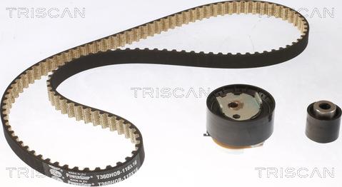 Triscan 8647 28038 - Комплект зубчатого ремня ГРМ autospares.lv