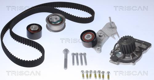 Triscan 8647 270002 - Водяной насос + комплект зубчатого ремня ГРМ autospares.lv