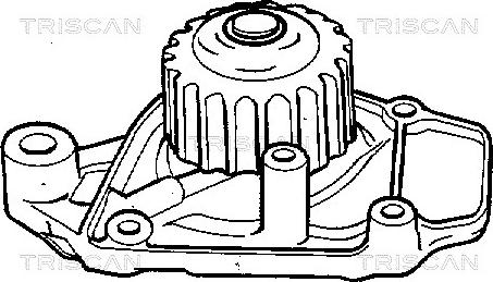 Triscan 8600 40908 - Водяной насос autospares.lv