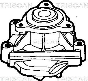 Triscan 8600 40804 - Водяной насос autospares.lv