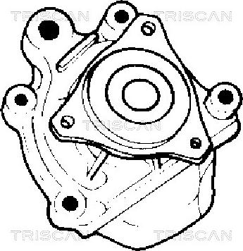 Triscan 8600 40823 - Водяной насос autospares.lv