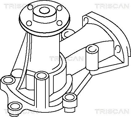 Triscan 8600 41110 - Водяной насос autospares.lv