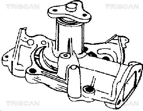 Triscan 8600 50871 - Водяной насос autospares.lv