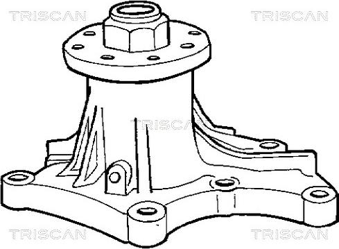 Triscan 8600 60103 - Водяной насос autospares.lv