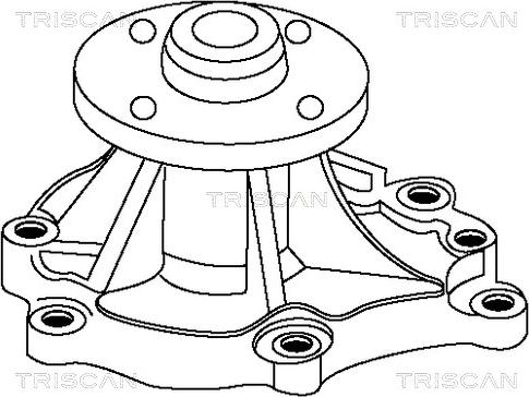 Triscan 8600 14992 - Водяной насос autospares.lv