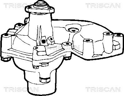 Triscan 8600 15874 - Водяной насос autospares.lv