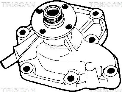 Triscan 8600 16064 - Водяной насос autospares.lv