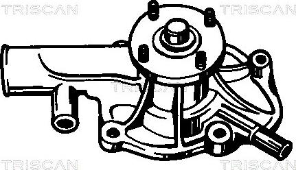 Triscan 8600 10213 - Водяной насос autospares.lv