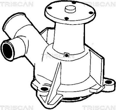 Triscan 8600 11020 - Водяной насос autospares.lv