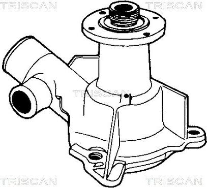 Triscan 8600 11023 - Водяной насос autospares.lv