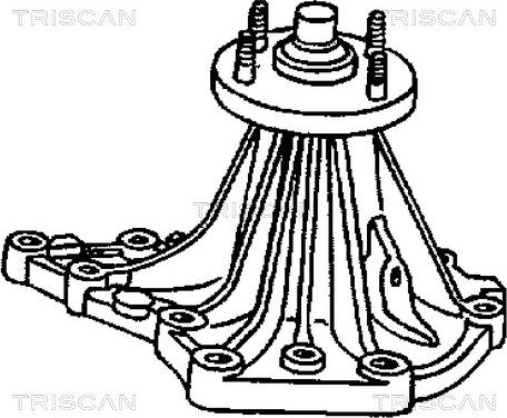 Triscan 8600 13002 - Водяной насос autospares.lv