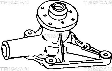 Triscan 8600 17219 - Водяной насос autospares.lv