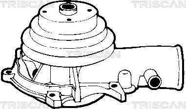 Triscan 8600 24048 - Водяной насос autospares.lv