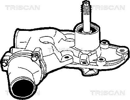 Triscan 8600 28003 - Водяной насос autospares.lv