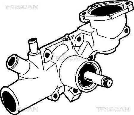 Triscan 8600 28858 - Водяной насос autospares.lv