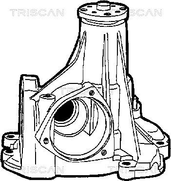 Triscan 8600 23008 - Водяной насос autospares.lv