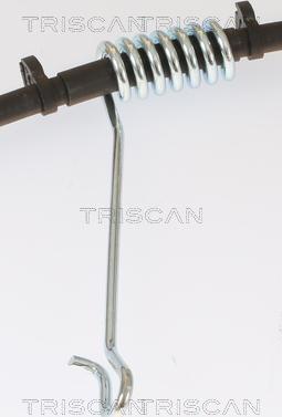 Triscan 8140 1611144 - Тросик, cтояночный тормоз autospares.lv