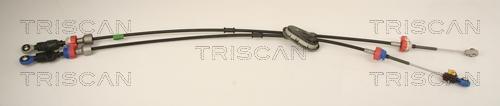 Triscan 8140 10704 - Трос, наконечник, ступенчатая коробка передач autospares.lv