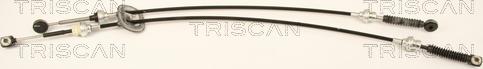 Triscan 8140 25703 - Трос, наконечник, ступенчатая коробка передач autospares.lv