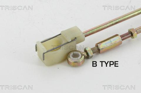 Triscan 8140 21702 - Трос, наконечник, ступенчатая коробка передач autospares.lv