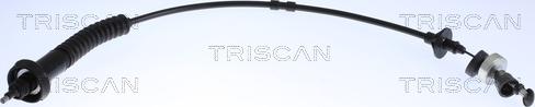 Triscan 8140 28295A - Трос, управление сцеплением autospares.lv