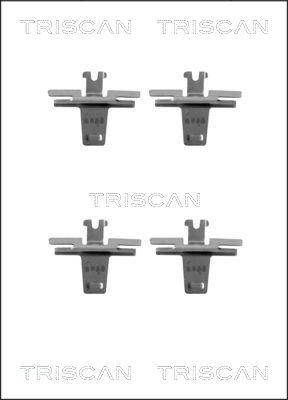 Triscan 8105 401452 - Комплектующие для колодок дискового тормоза autospares.lv