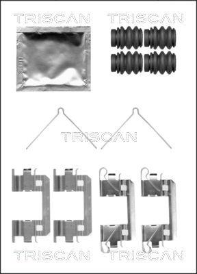 Triscan 8105 401620 - Комплектующие для колодок дискового тормоза autospares.lv