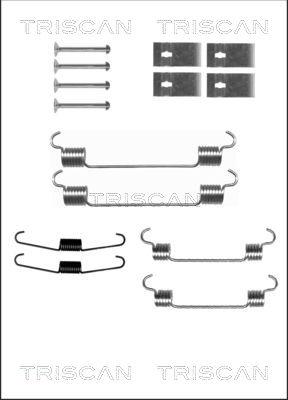 Triscan 8105 402539 - Комплектующие, барабанный тормозной механизм autospares.lv