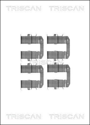 Triscan 8105 431623 - Комплектующие для колодок дискового тормоза autospares.lv