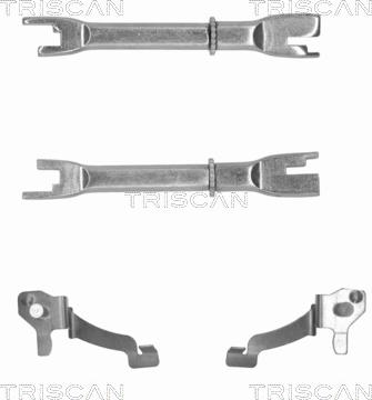 Triscan 8105 433001 - Комплект регулятора, барабанный тормозной механизм autospares.lv