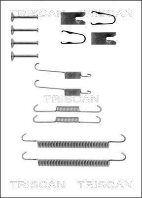 Triscan 8105 432586 - Комплектующие, барабанный тормозной механизм autospares.lv