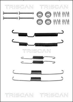 Triscan 8105 432002 - Комплектующие, барабанный тормозной механизм autospares.lv