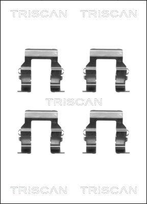 Triscan 8105 421589 - Комплектующие для колодок дискового тормоза autospares.lv