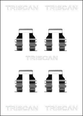 Triscan 8105 421587 - Комплектующие для колодок дискового тормоза autospares.lv