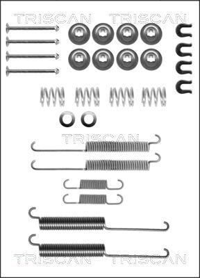 Triscan 8105 422585 - Комплектующие, барабанный тормозной механизм autospares.lv