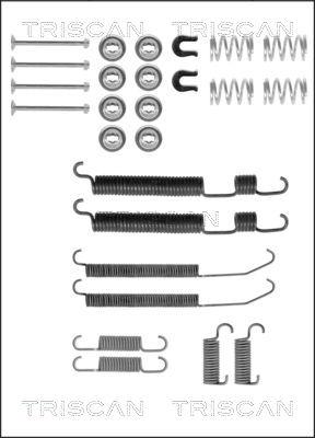 Triscan 8105 422581 - Комплектующие, барабанный тормозной механизм autospares.lv