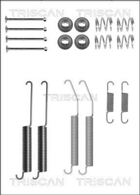 Triscan 8105 422588 - Комплектующие, барабанный тормозной механизм autospares.lv