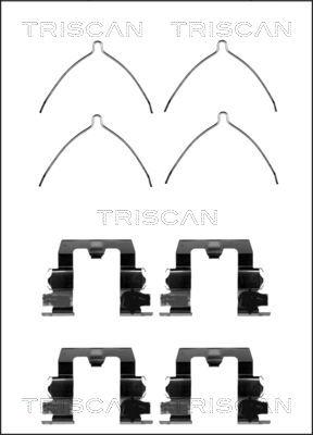 Triscan 8105 501576 - Комплектующие для колодок дискового тормоза autospares.lv