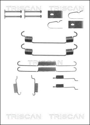 Triscan 8105 502556 - Комплектующие, барабанный тормозной механизм autospares.lv