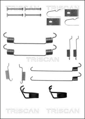 Triscan 8105 502557 - Комплектующие, барабанный тормозной механизм autospares.lv