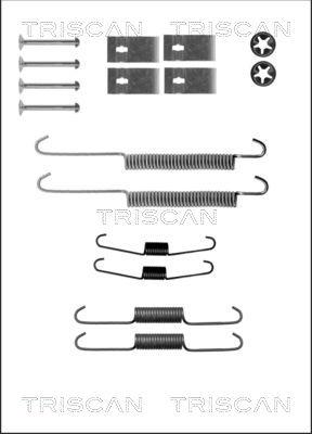 Triscan 8105 692002 - Комплектующие, барабанный тормозной механизм autospares.lv