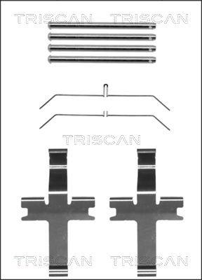 Triscan 8105 681535 - Комплектующие для колодок дискового тормоза autospares.lv