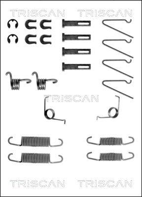 Triscan 8105 672568 - Комплектующие, барабанный тормозной механизм autospares.lv